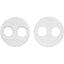 84470SeaDog 4 Gauge Power Socket Adapter Mounting Plate White 4261041