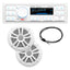 Boss Audio MCK500WB6 Kit wMR500UAB 2 MR6W Speakers MRANT10 Antenna White Remote MCK500WB6