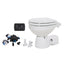 Jabsco Quiet Flush E2 Raw Water Toilet Compact Bowl 24V Soft Close Lid 382453094RSP