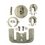 Performance Metals Mercruiser Bravo 1 Complete Anode Kit Aluminum 10060A