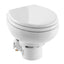 Dometic MasterFlush MF 7120 White Electric Macerating Toilet wOrbit Base Slow Close Seat Freshwater 12V 9610007270