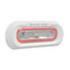 Black Oak Low Pro Marine Spreader Light Flush Mount White Housing Red LED MLPSFR