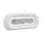 Black Oak Low Pro Marine Spreader Light Flush Mount White Housing White LED MLPSFW