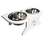 Deep Blue Marine Small Starboard Dog Dish wBowls 512 Tall DTS