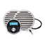 Aquatic AV GP1 Gauge Stereo Economy 65 Speakers White Pair GP100W