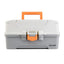 Plano ThreeTray Tackle Box Light GreyDark Grey P000406