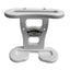 Deep Blue Marine Suction Cup Cell Phone Holder White CPH1