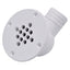 TM Marine 90Degree Cockpit Scupper Drain White CSD92DP