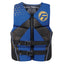 Full Throttle Mens RapidDry FlexBack Life Jacket XL BlueBlack 14250050005026