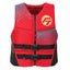 Full Throttle Mens RapidDry FlexBack Life Jacket L RedBlack 14250010004026