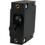 Egis A Series Black Toggle Panel Mount Circuit Breaker Single Pole 50A 321150