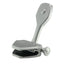 PTM Watersports ZXR370 Pivoting Mirror Bracket Electrobrite Silver P13371370TEBCL