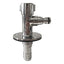 Flushmaster Quarter Turn Quick Connect Water Spigot 90Degree SMQCWS90
