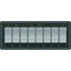 Blue Sea 8261 Waterproof Panel 8 Position Slate Grey 8261
