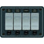 Blue Sea 8262 Waterproof Panel 4 Position Slate Grey 8262