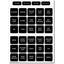 Blue Sea 4215 Square Format Label Set 30 4215