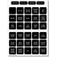 Blue Sea 4216 Square Format Label Set 60 4216
