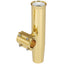 Lees ClampOn Rod Holder Gold Aluminum Horizontal Mount Fits 1050 OD Pipe RA5201GL