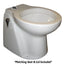 Raritan Atlantes Freedom wVortexVac Household Style White Freshwater Solenoid Smart Toilet Control 12v AVHWF01203