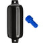 Polyform G5 Twin Eye Fender 88 x 268 Black wAdapter G5 BLACK WAIR ADAPTER