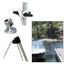 Dock Edge Premium Mooring Whips 2PC 8ft 2500 LBS up to 18ft DE3200F