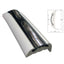 TACO SemiRigid Rub Rail Kit White wFlex Chrome Insert 70 V119811WCM702