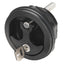 Whitecap Compression Handle Nylon BlackBlack Locking 3726BC
