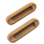 Whitecap Teak Oblong Drawer Pull 4116L 2 Pack 60124A