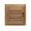 Whitecap Teak Louvered Door Frame Right Hand 12 x 12 60720