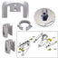 Tecnoseal Anode Kit wHardware Mercury Bravo 1 Magnesium 20803MG