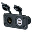 Marinco SeaLink Deluxe Dual USB Charger 12V Receptacle 12VCOMBO