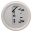 Faria Dress White 2 Trim Gauge Mercury Mariner Mercruiser Volvo DP Yamaha 01 and newer 13122