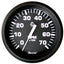 Faria Euro Black 4 Tachometer 7000 RPM Gas All Outboard 32805