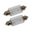 Perko Double Ended Festoon Bulbs 12V 15W 97A Pair 0070DP1CLR