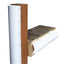 Dock Edge Piling Bumper One End Capped 6 White DE1020F