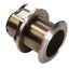 Airmar B60 Bronze ThruHull Transducer wHumminbird 9 Plug 7Pin 20 B6020HB