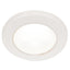 Hella Marine EuroLED 75 3 Round Screw Mount Down Light White LED White Plastic Rim 12V 958110011