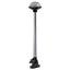 Perko Fold Down AllRound Frosted Globe Pole Light Vertical Mount White 1637DP0CHR