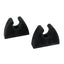 Perko Pole Storage Clips Black Pair 0477DP0BLK