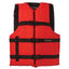 Onyx Nylon General Purpose Life Jacket Adult Universal Red 10300010000412
