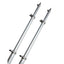 TACO 18 Deluxe Outrigger Poles wRollers SilverSilver OT0318HDVEL