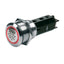 BEP 12V Buzzer wRed LED Warning Light Stainless Steel 80511000900