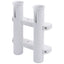 SeaDog Two Pole Side Mount Rod Storage Rack White 3250281