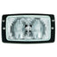 Hella Marine Flush Mount Double Beam Halogen Spreader Light 358115091