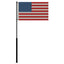 Mate Series Flag Pole 36 wUSA Flag FP36USA