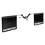 ROCK TAMERS 2 Hub Mudflap System Matte BlackStainless 00108