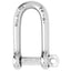 Wichard SelfLocking Long D Shackle 10mm Diameter 1332 1215W