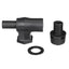Attwood 90 PTrap Fuel Tank Vent Black wBlack Vent Head 16703