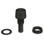 Attwood Straight Fuel Vent Black Polypropylene 16073