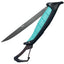 Toadfish Stowaway Folding Fillet Knife wBuiltIn Carabiner 7 1029